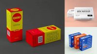 9064+ Box Mockup Packaging Editable PSD File