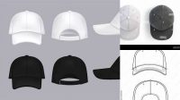 9078+ Blank Hat Template Photoshop Smart Object PSD