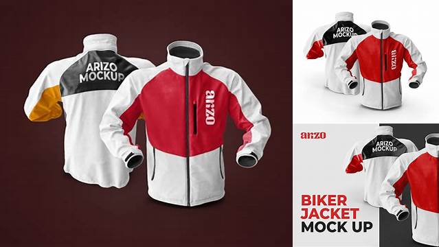 9079+ Biker Jacket Mockup For Free Download