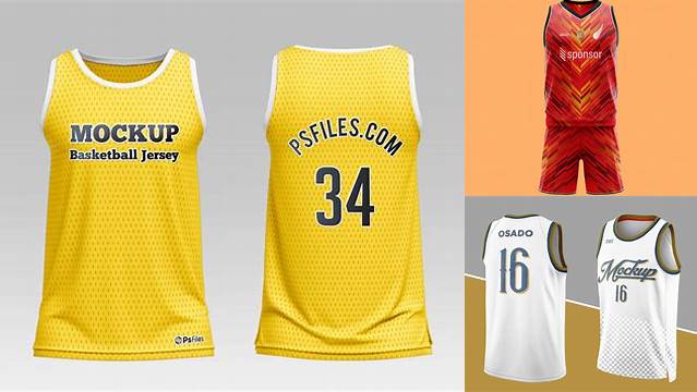 9085+ Basketball Shirt Mockup Customizable PSD Templates