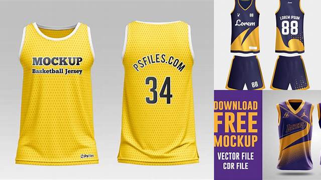 9100+ Basketball Jersey Mockup Free Download Digital Download