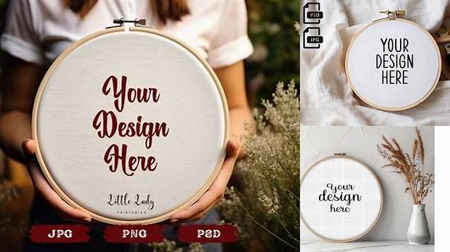 9113+ Embroidery Hoop Mockup Free Free Graphic Resource