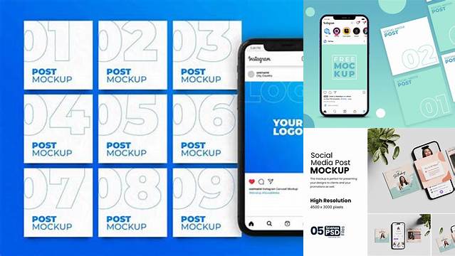 9120+ Social Media Mockup Free Digital Download