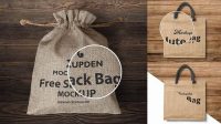 9135+ Jute Bag Mockup Free Download Digital Download