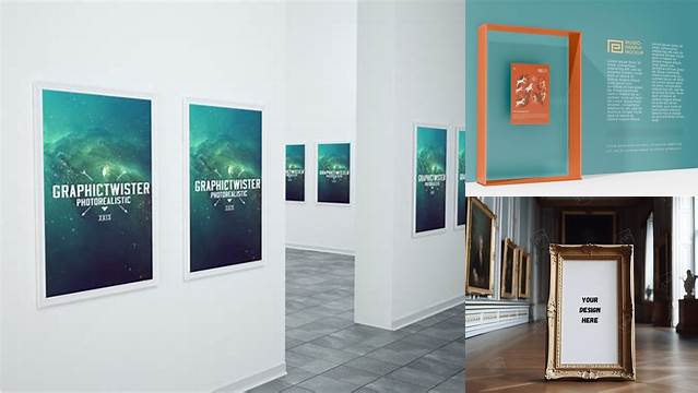 915+ Museum Mockup Free High-Resolution PSD Download