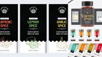 9152+ Spices Packaging Design Templates For Free Download