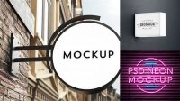 9157+ Mockup Neon Box Psd For Free Download