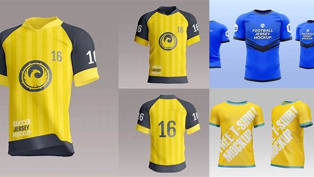 9158+ Mock Up Jersey Free PSD