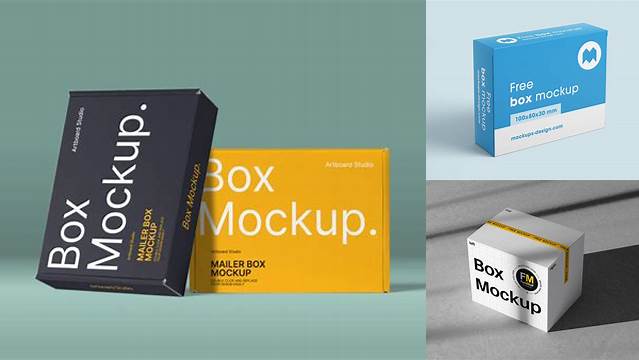 9163+ Transparent Box Mockup Free For Free Download