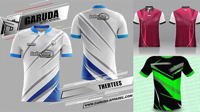 9168+ Desain Jersey Badminton Cdr Free Editable PSD