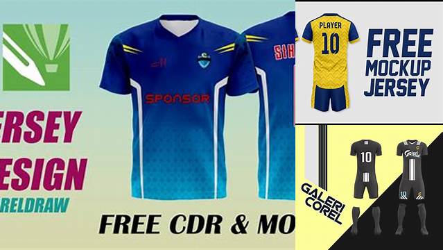 9175+ Download Mock Up Jersey Cdr Easy Editable