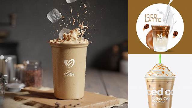 9177+ Iced Coffee Mockup PSD Download