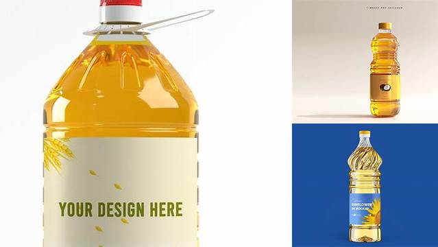 9180+ Cooking Oil Bottle Mockup Free Download Include TIFF