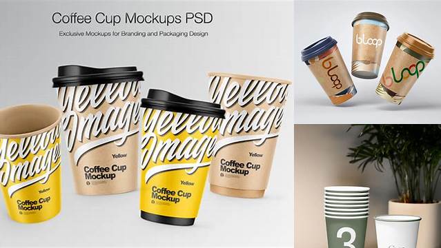 9184+ Mockup Ecocup Free Creative Design File