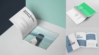 9186+ Square Booklet Mockup Free Graphic Resource