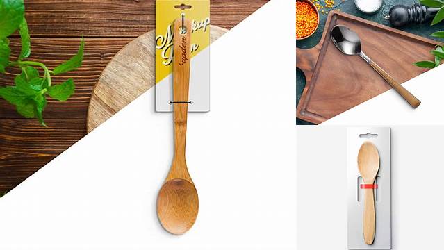 919+ Spoon Mockup Smart Layer PSD