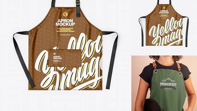 9203+ Leather Apron Mockup For Free Download