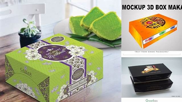 9219+ Mockup Dus Makanan Include TIFF