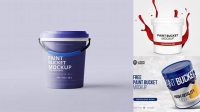 9220+ Paint Bucket Mockup Free Graphic Design Resource