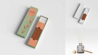 9231+ Incense Mockup Free Premium Quality Freebie