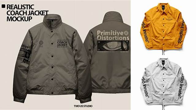 9231+ Mockup Coach Jacket Free Digital Download