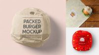 9234+ Burger Wrap Mockup PSD Download