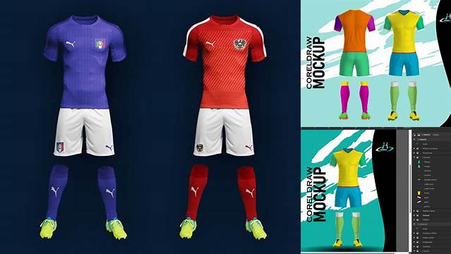 9235+ Mockup Uniformes De Futbol Premium Quality Freebie