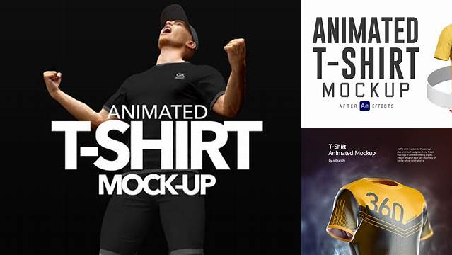 9238+ T-shirt Animated Mockup Creative Photoshop Resources