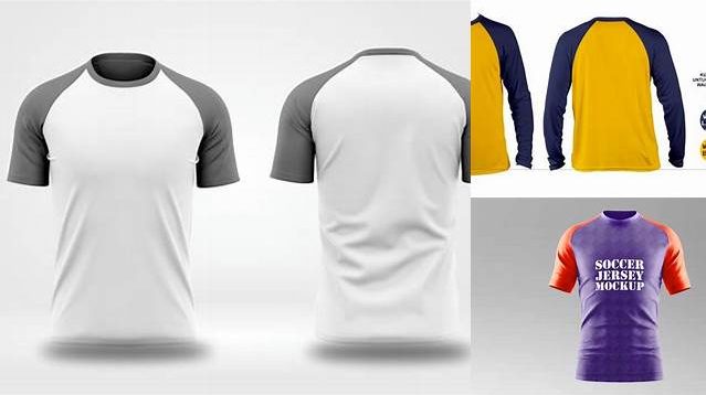 9241+ Mockup Raglan Cdr Easy Editable