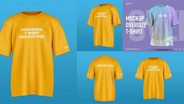 9251+ Oversize T Shirt Mockup Psd Free Exclusive Free Photoshop Mockup