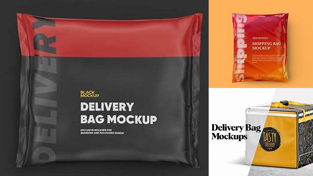 9257+ Free Delivery Bag Mockup Best for Showcase