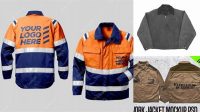 926+ Work Jacket Mockup Include TIFF