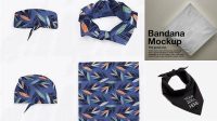 9270+ Bandana Free Mockup Free Graphic Design Resource