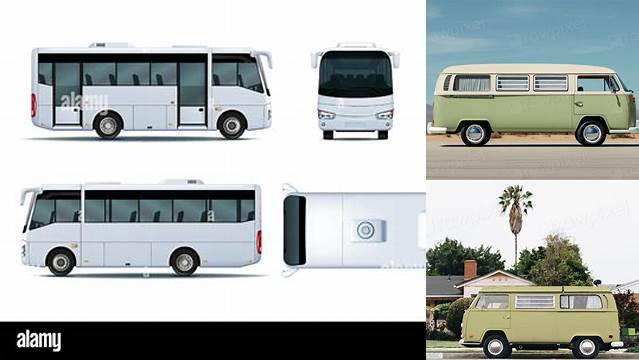 9271+ Microbus Mockup Hight Resolution