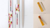 9272+ Chopsticks Mockup Free Psd For Free Download