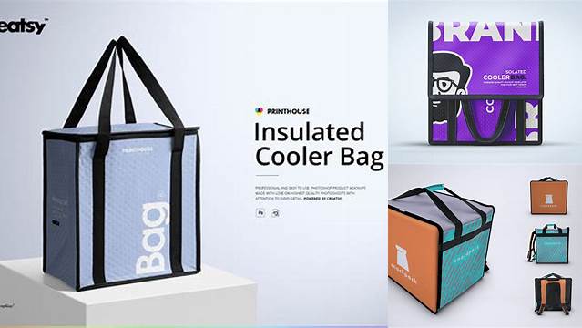 928+ Cooler Bag Mockup Free Creative PSD Templates