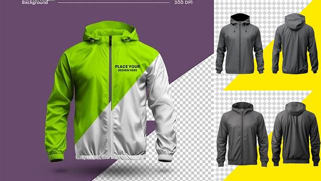 9290+ Windbreaker Mockup Free Premium Quality Freebie