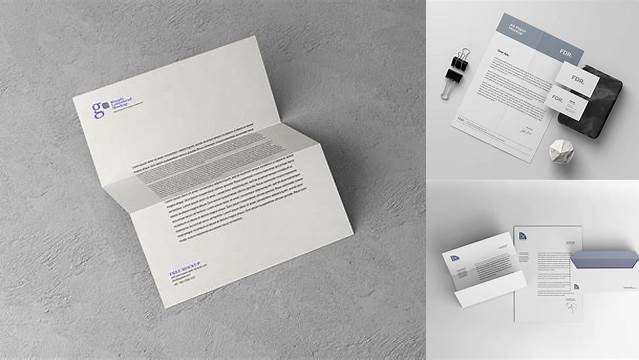 9295+ Letterhead Mockup Template Free Easy Editable