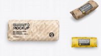 9306+ Burrito Mockup Free PSD Download