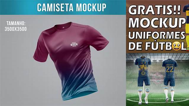 9307+ Mockup Uniforme Deportivo Gratis Easy Editable