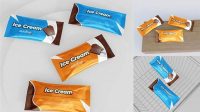 931+ Ice Cream Bar Mockup Premium PSD Freebie