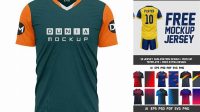 9315+ Mockup Jersey Corel Layered PSD File