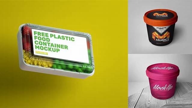 933+ Plastic Container Mockup Psd Free Download Easy Editable