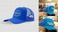 9341+ Free Trucker Hat Mockup Best for Showcase