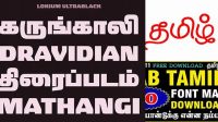 9346+ Tamil Fonts Collection Zip For Android Smart PNG Image