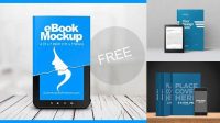 9348+ Ebook Mockups Free PSD