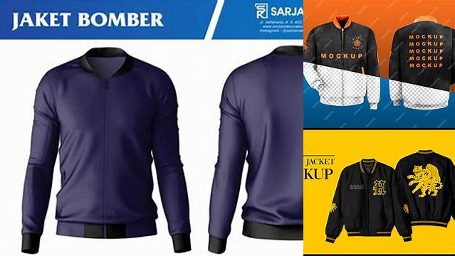 9351+ Download Mockup Jaket Bomber Psd Digital Download