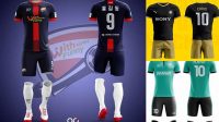 9351+ Mockup Jersey Futsal Cdr Free PSD