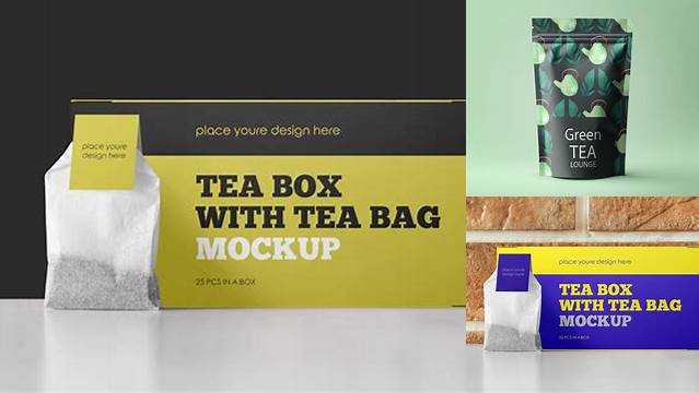 9366+ Tea Pouch Mockup Psd Free Download Premium PSD Freebie