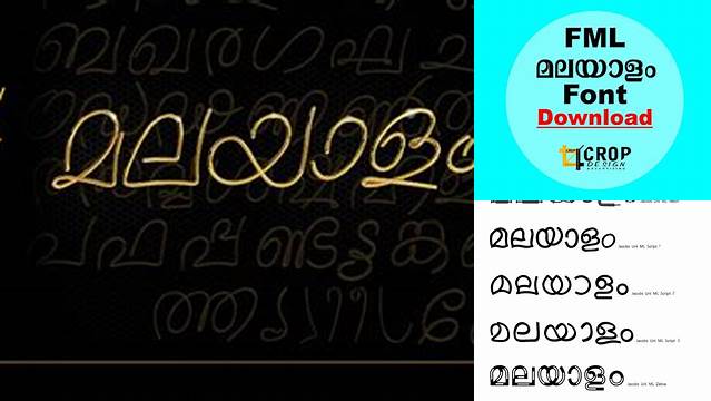 9369+ Malayalam Fml Fonts Pack Zip Professional PSD Resource